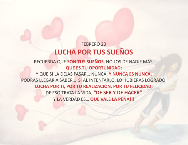 Lucha por tus sueños